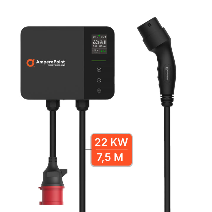 Wallbox EV-Ladegerät PRIME 22 kW + Stecker