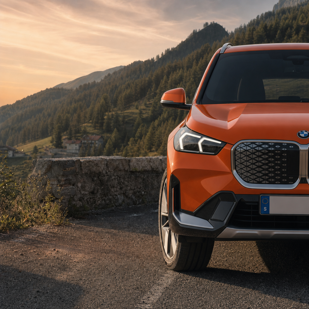 Womit lade ich das BMW iX1 Auto auf?