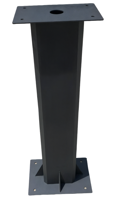 Metallschrank für EV-Ladegerät AMP-BOX mit Pfosten