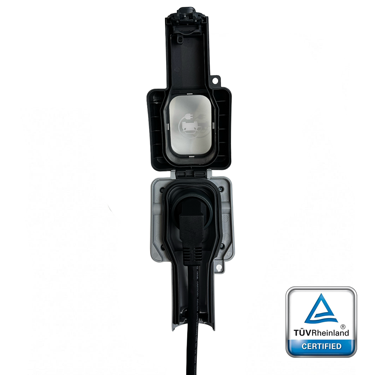 Dr. Storm Steckdose - Gepanzerte EV Außensteckdose für extreme Bedingungen