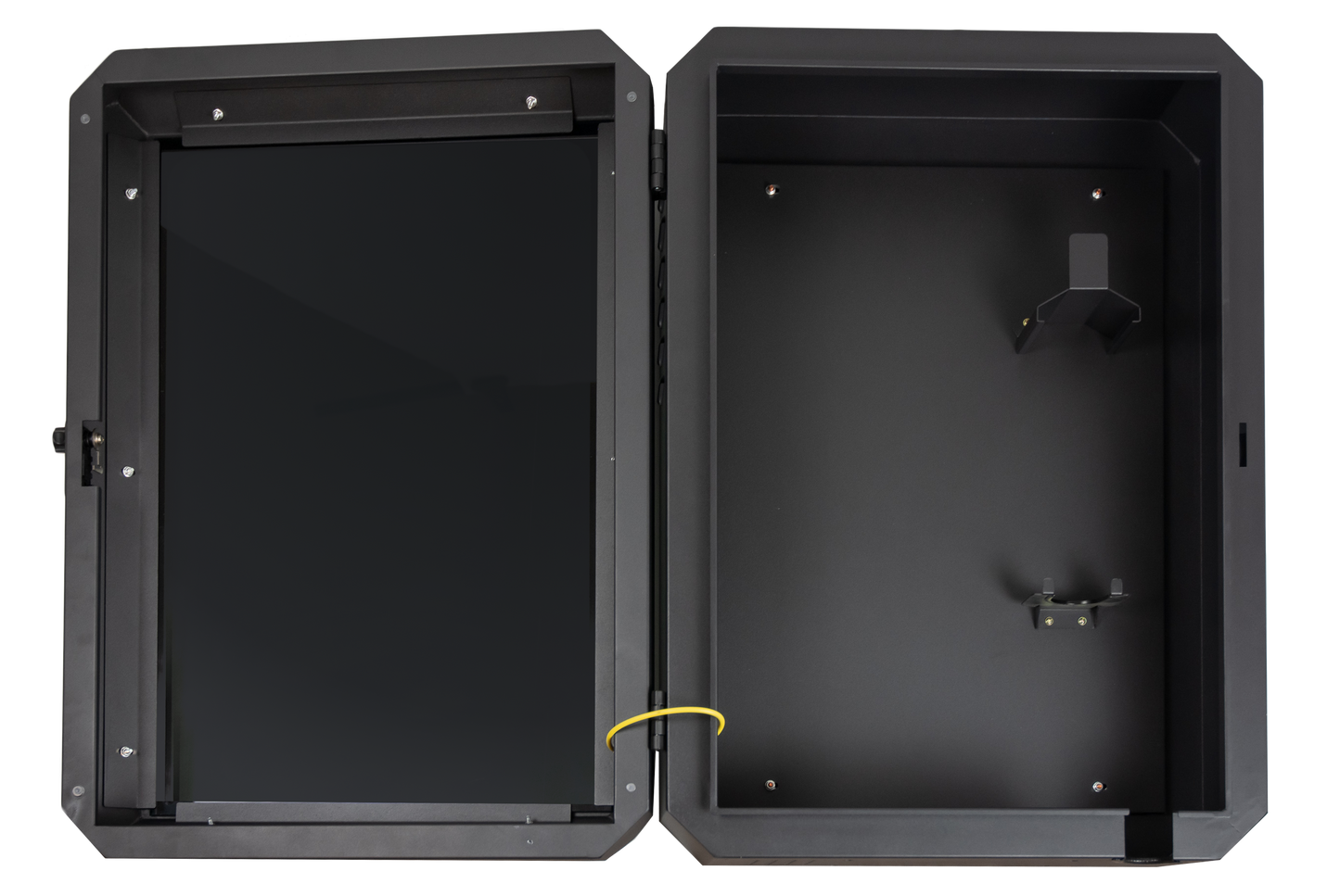 Metallschrank für EV-Ladegerät AMP-BOX mit Pfosten