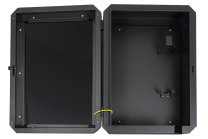 Metallschrank für EV-Ladegerät AMP-BOX mit Pfosten