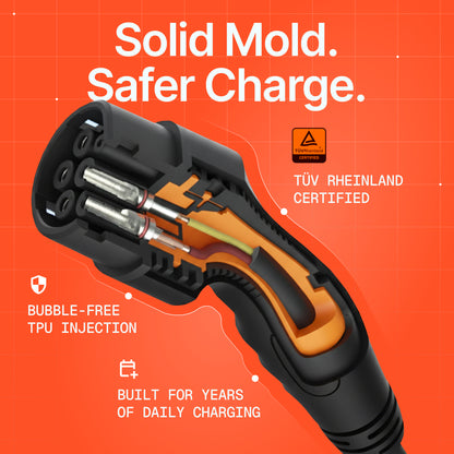 Zero Bubble Power Mamba 11 | Premium AC EV-Ladekabel Typ 2 | 11 kW | 5 m