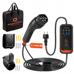 Tragbares Ladegerät P35 (16A, Typ 2, 3,7 kW) 6 Meter