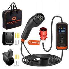 Tragbares Ladegerät P72 (32A, Typ 2, 7,2 kW)