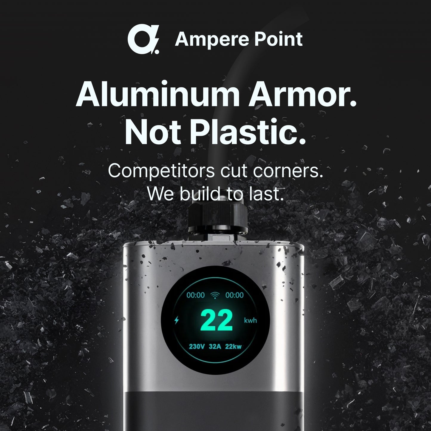 Tragbares Ladegerät Q11 (16A, Typ 2, 11kW) mobile App