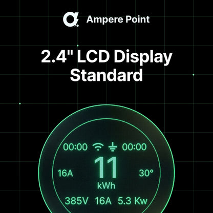 Tragbares Ladegerät Q11 (16A, Typ 2, 11kW) mobile App