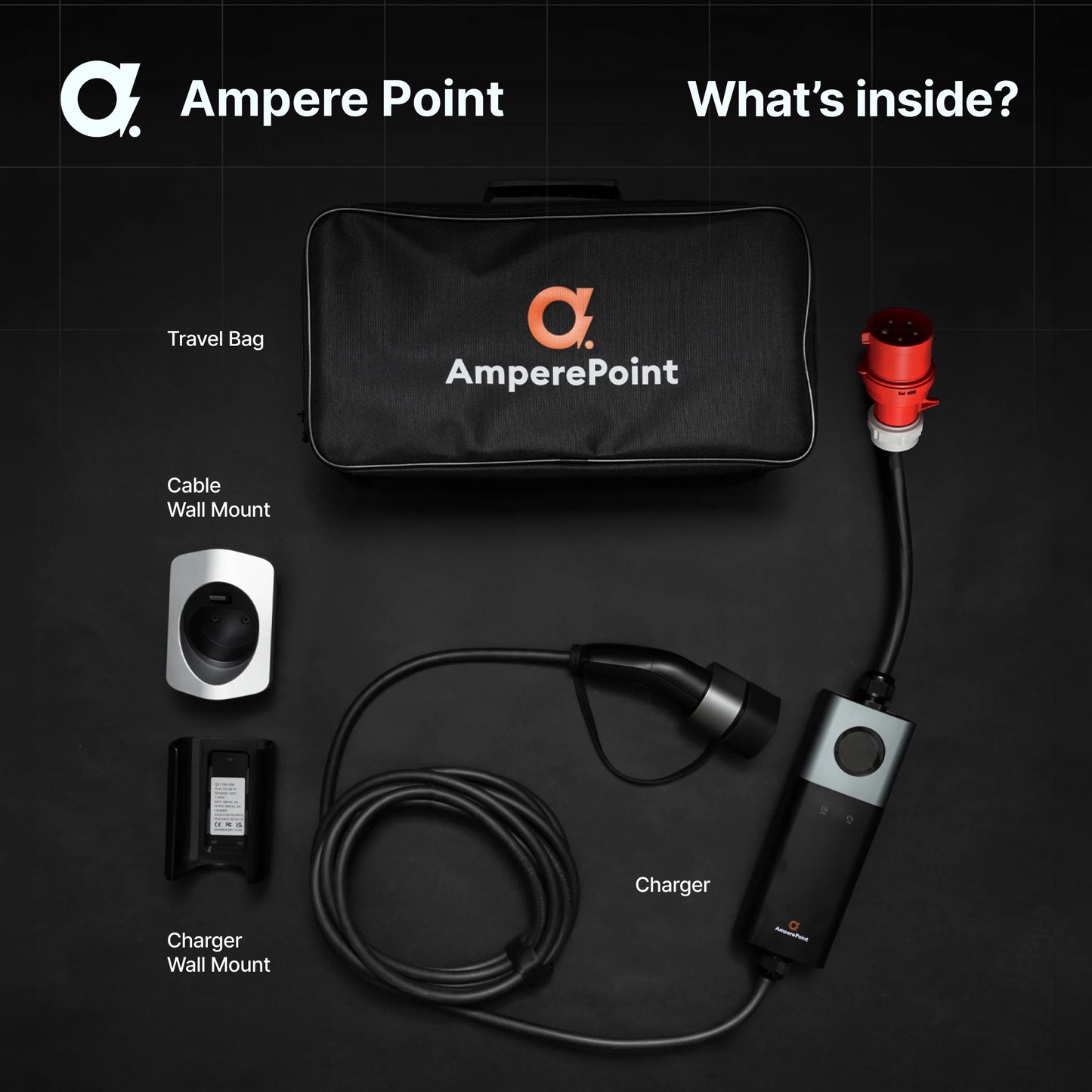 Tragbares Ladegerät Q11 (16A, Typ 2, 11kW) mobile App