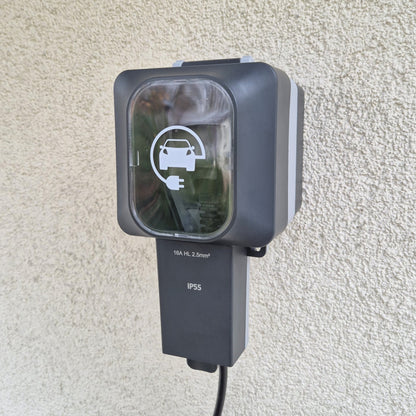 Dr. Storm Steckdose - Gepanzerte EV Außensteckdose für extreme Bedingungen