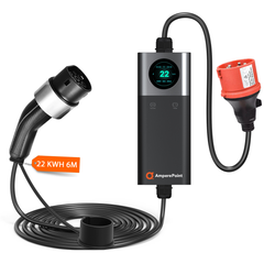 Tragbares Ladegerät Q22 (32A, Typ 2, 22kW) mobile App